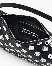 Marc Jacobs Derrick Adams X Marc Jacobs Charm Shoulder Bag Black/white