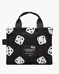 Marc Jacobs Derrick Adams X Marc Jacobs Canvas Small Tote Bag Black/white