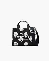 Marc Jacobs Derrick Adams X Marc Jacobs Canvas Small Tote Bag Black/white