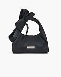 Marc Jacobs The Bow Nylon Mini Sack Bag Black