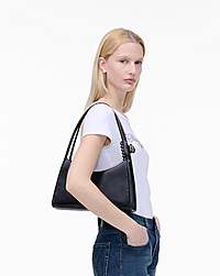 Marc Jacobs The Glam Claw Clip Shoulder Bag Black