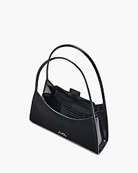 Marc Jacobs The Glam Claw Clip Shoulder Bag Black