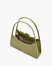 Marc Jacobs The Glam Claw Clip Shoulder Bag Reed
