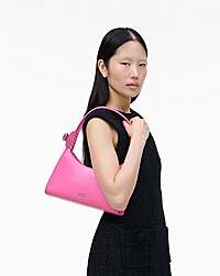 Marc Jacobs The Glam Claw Clip Shoulder Bag Bow Pink
