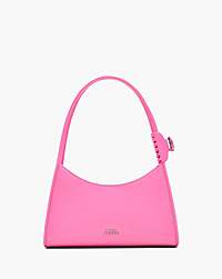 Marc Jacobs The Glam Claw Clip Shoulder Bag Bow Pink