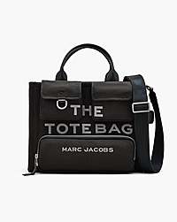 Marc Jacobs The Cargo Canvas Medium Tote Bag Black