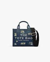 Marc Jacobs The Rip And Repair Denim Small Tote Bag Punk Indigo