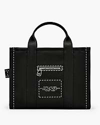 Marc Jacobs The Trompe L'oeil Cargo Canvas Medium Tote Bag Black
