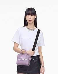 Marc Jacobs The Canvas Crossbody Tote Bag Lilac