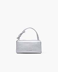 Marc Jacobs The Metallic Mini Dual Bag Silver