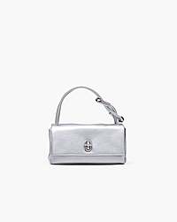 Marc Jacobs The Metallic Mini Dual Bag Silver