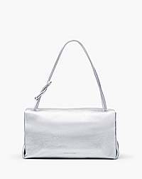 Marc Jacobs The Metallic Large Dual Bag Silver