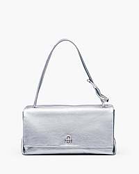 Marc Jacobs The Metallic Large Dual Bag Silver