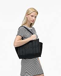 Marc Jacobs The Puffy Nylon Medium Tote Bag Black