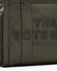 Marc Jacobs The Puffy Nylon Medium Tote Bag Army Green