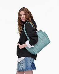 Marc Jacobs The Puffy Nylon Medium Tote Bag Sky Blue