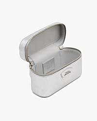 Marc Jacobs The Metallic Everyday Vanity Bag Silver