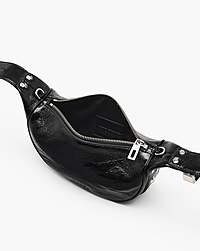 Marc Jacobs The Crinkle Patent Party Bag Black