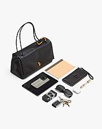 Marc Jacobs The Cow Haircalf Large Dual Bag Mocha Multi