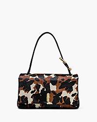 Marc Jacobs The Cow Haircalf Large Dual Bag Mocha Multi