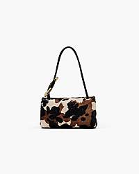 Marc Jacobs The Cow Haircalf Mini Dual Shoulder Bag Mocha Multi