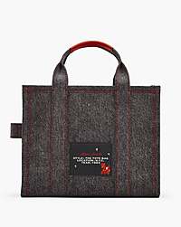 Marc Jacobs The Year Of The Horse Canvas Medium Tote Bag Black Multi