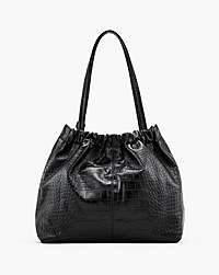 Marc Jacobs The Croc Cristina Tote Black