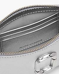 Marc Jacobs The Metallic Snapshot Convertible Shoulder Bag Silver