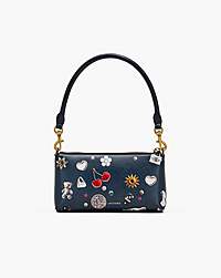 Marc Jacobs The Trinket Snapshot Convertible Shoulder Bag Navy Multi