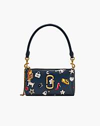 Marc Jacobs The Trinket Snapshot Convertible Shoulder Bag Navy Multi