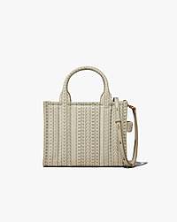 Marc Jacobs The Monogram Leather Small Tote Bag Khaki