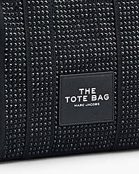 Marc Jacobs The Crystal Canvas Small Tote Bag Black Crystal