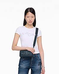 Marc Jacobs The Leather Mini Bag Blue Sea