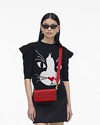 Marc Jacobs The Leather Mini Bag True Red