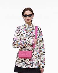 Marc Jacobs The Leather Mini Bag Bow Pink