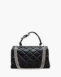 Marc Jacobs The Quilted Dual Convertible Shoulder Bag Black