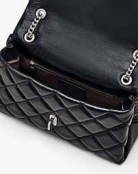 Marc Jacobs The Quilted Dual Convertible Shoulder Bag Black