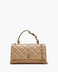 Marc Jacobs The Quilted Dual Convertible Shoulder Bag Camel
