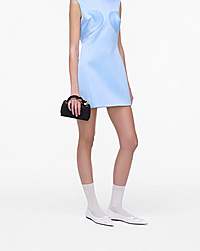 Marc Jacobs The Satin Micro Dual Bag Black