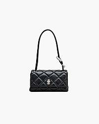 Marc Jacobs The Quilted Mini Dual Shoulder Bag Black