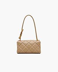 Marc Jacobs The Quilted Mini Dual Shoulder Bag Camel