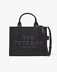 Marc Jacobs The Leather Medium Tote Bag Black