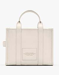 Marc Jacobs The Leather Medium Tote Bag Cotton/silver