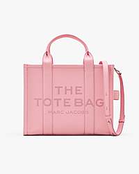 Marc Jacobs The Leather Medium Tote Bag Ribbon Pink