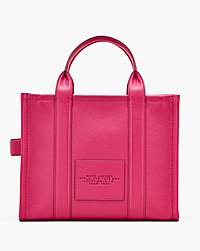 Marc Jacobs The Leather Medium Tote Bag Raspberry Pink