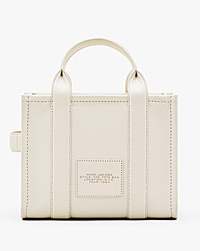 Marc Jacobs The Leather Small Tote Bag Cotton/silver