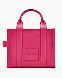 Marc Jacobs The Leather Small Tote Bag Raspberry Pink