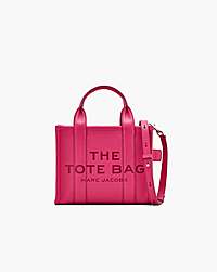 Marc Jacobs The Leather Small Tote Bag Raspberry Pink