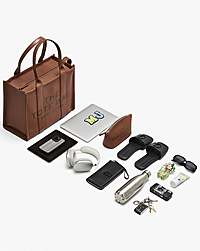 Marc Jacobs The Leather Large Tote Bag Argan Oil