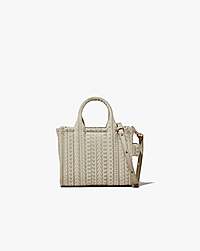 Marc Jacobs The Monogram Leather Crossbody Tote Bag Khaki
